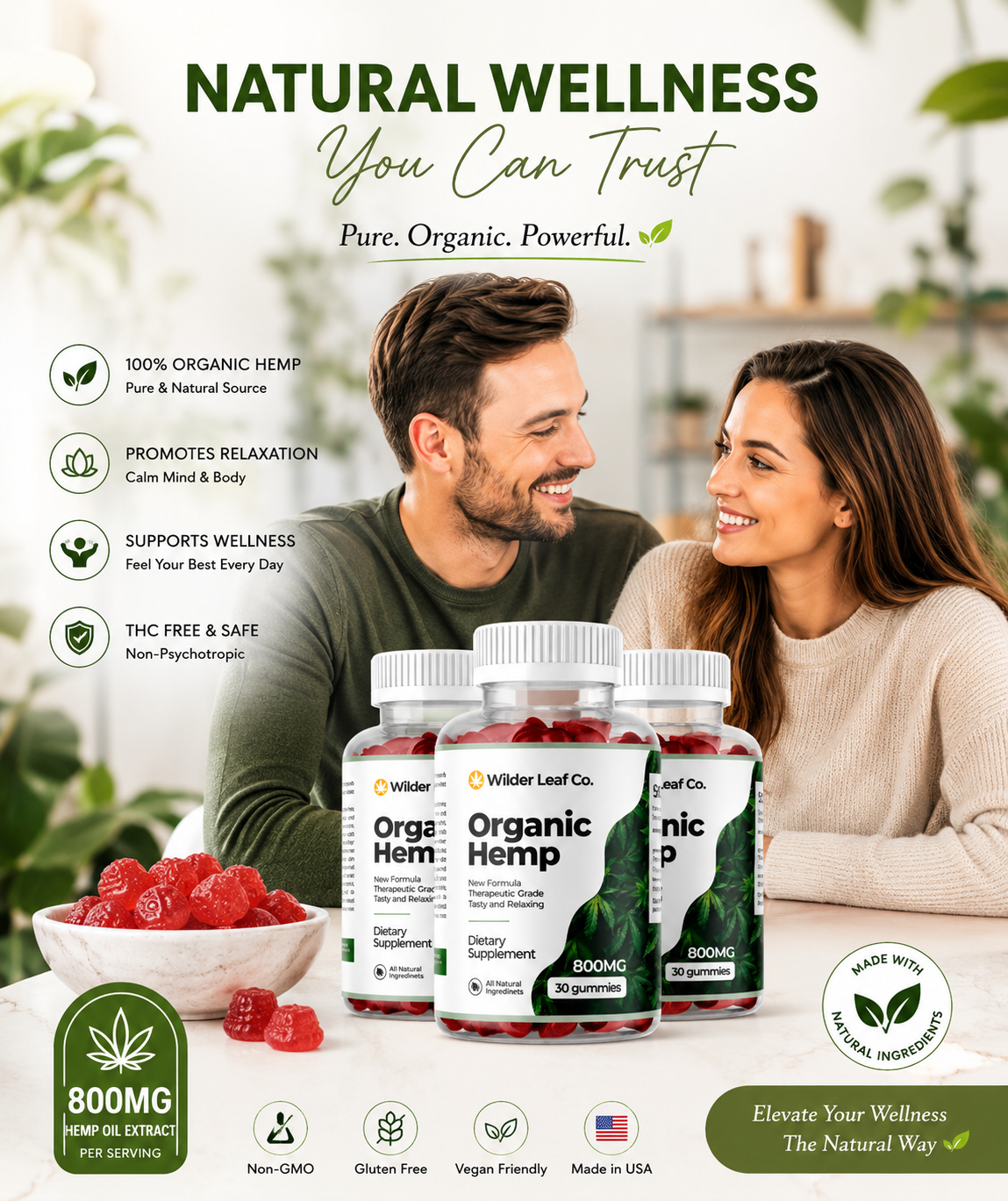 Wilder Leaf Organic Hemp Gummies reviews