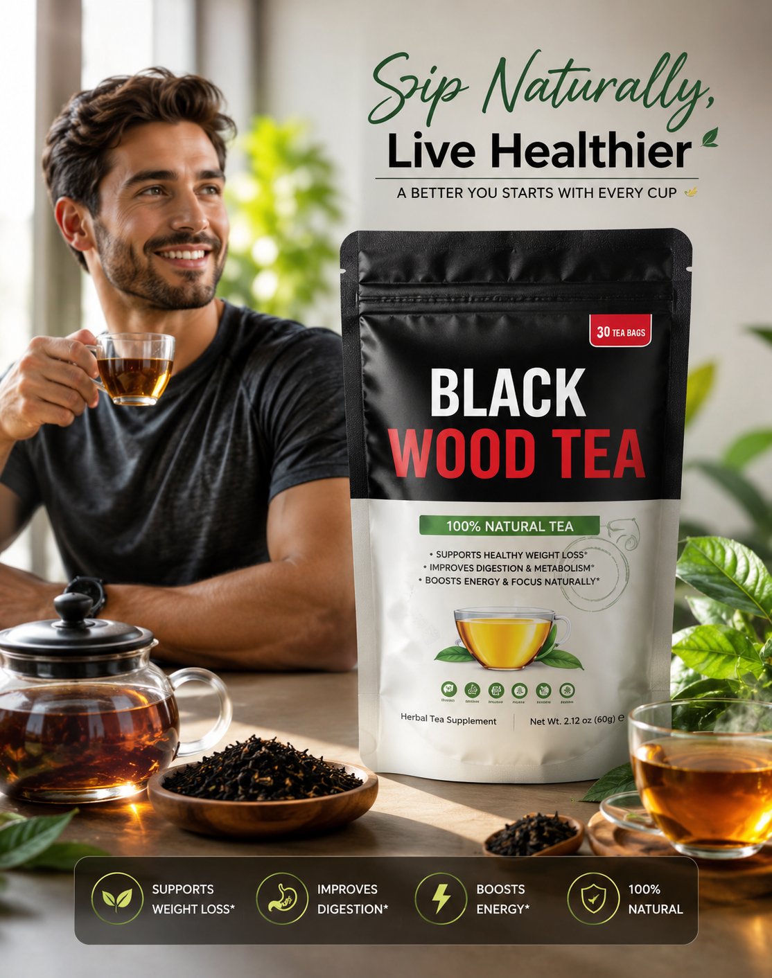 Black Wood Tea review