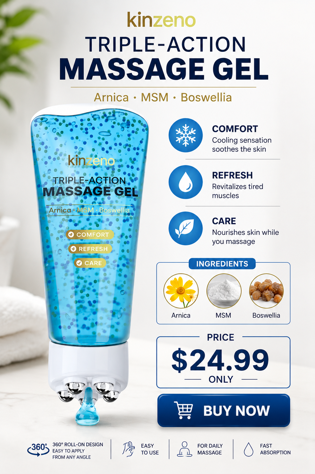 Inzeno Magnetic Gel Roller reviews